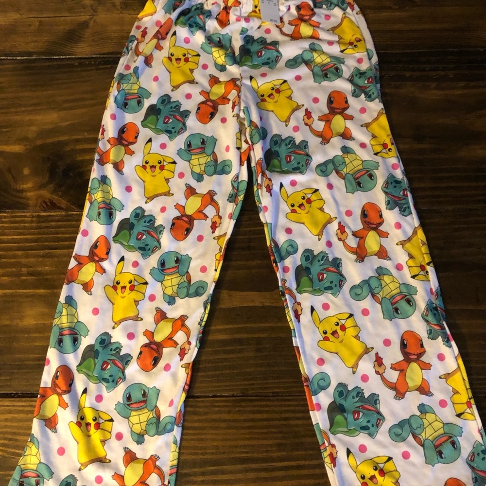 Brand new NWT Pokémon pants size medium